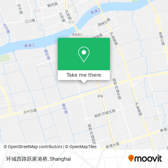 环城西路跃家港桥 map