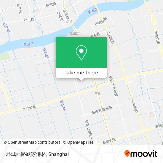 环城西路跃家港桥 map