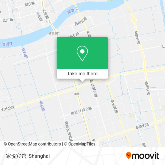 家悦宾馆 map