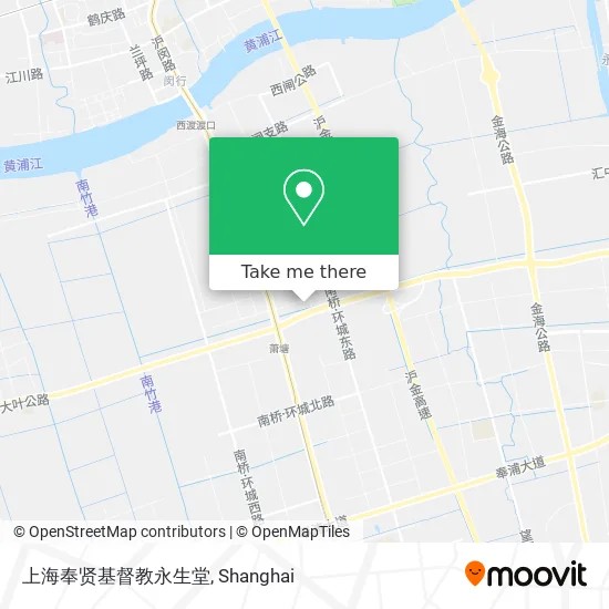 上海奉贤基督教永生堂 map