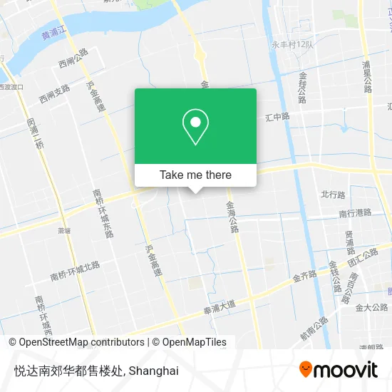 悦达南郊华都售楼处 map