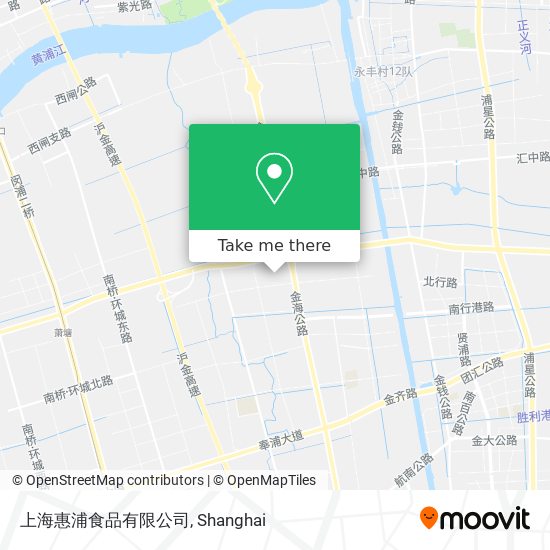 上海惠浦食品有限公司 map