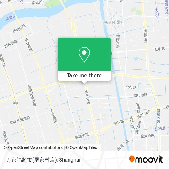 万家福超市(屠家村店) map