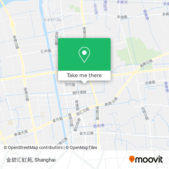 金碧汇虹苑 map