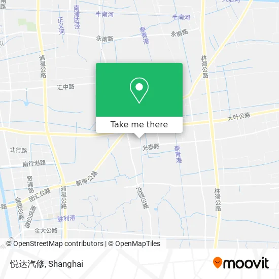 悦达汽修 map