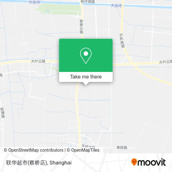 联华超市(蔡桥店) map