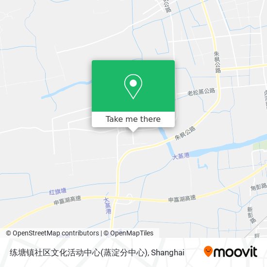 练塘镇社区文化活动中心(蒸淀分中心) map