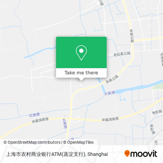 上海市农村商业银行ATM(蒸淀支行) map