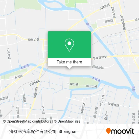 上海红来汽车配件有限公司 map