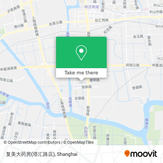 复美大药房(塔汇路店) map