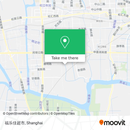 福乐佳超市 map