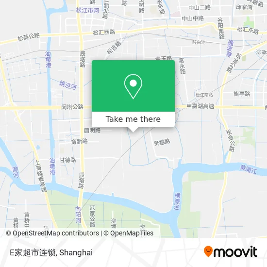 E家超市连锁 map