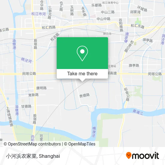小河浜农家菜 map