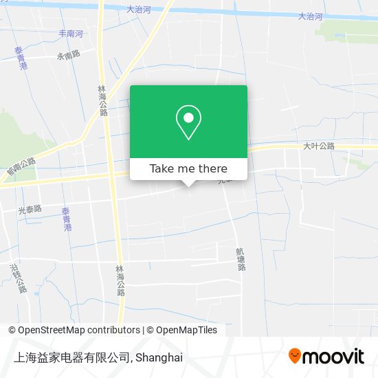 上海益家电器有限公司 map