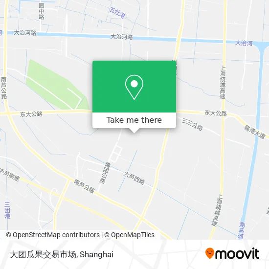 大团瓜果交易市场 map