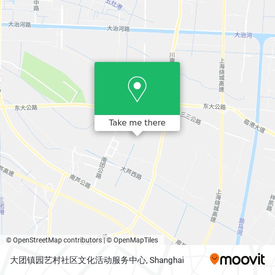 大团镇园艺村社区文化活动服务中心 map