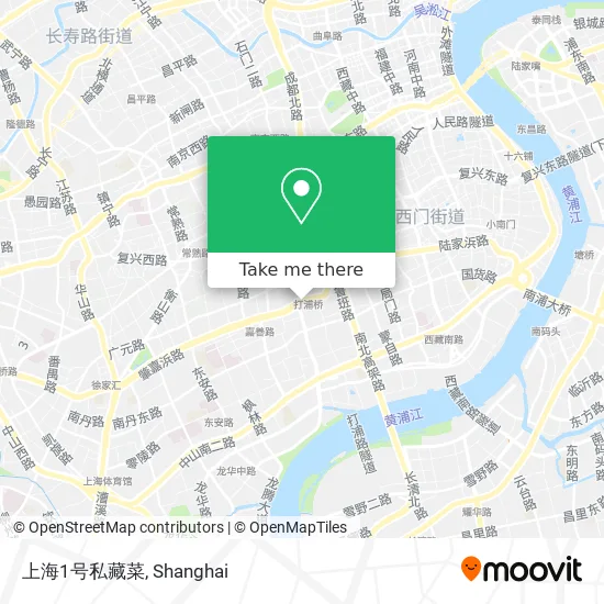 上海1号私藏菜 map