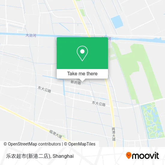 乐农超市(新港二店) map