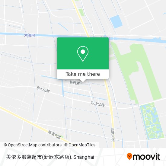 美依多服装超市(新欣东路店) map