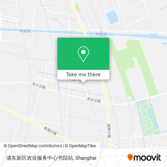 浦东新区农业服务中心书院站 map