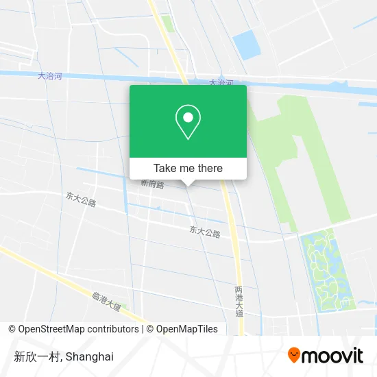 新欣一村 map