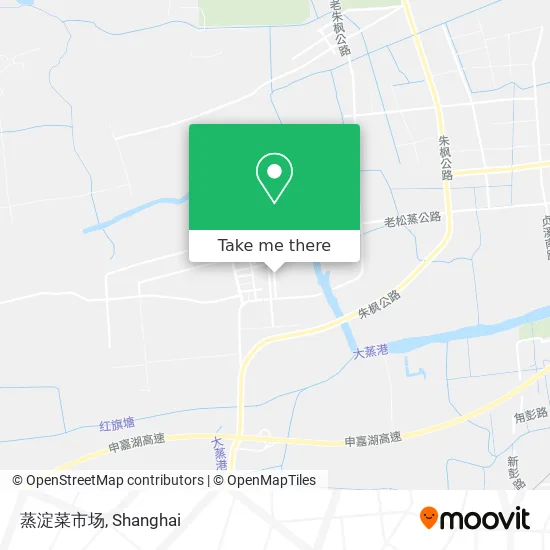 蒸淀菜市场 map