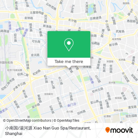 小南国 / 湯河源 Xiao Nan Guo Spa / Restaurant map
