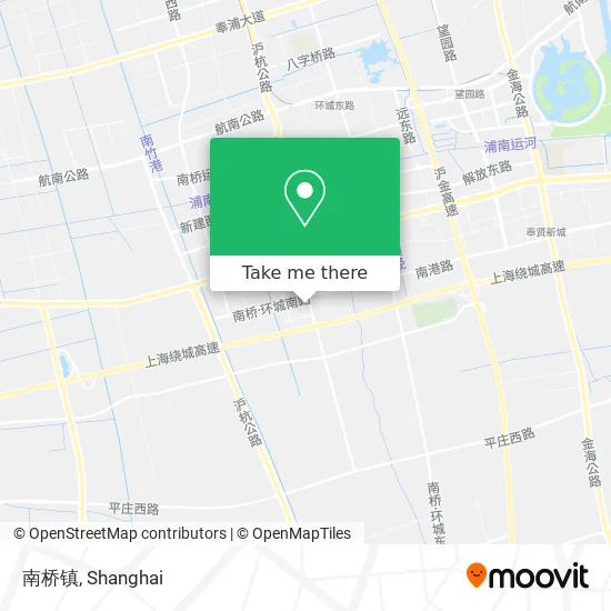 南桥镇 map