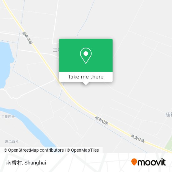 南桥村 map