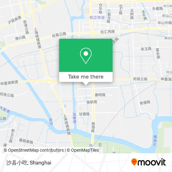 沙县小吃 map