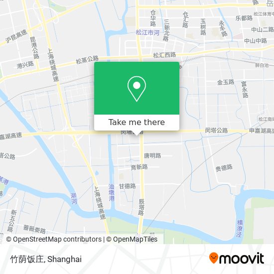 竹荫饭庄 map