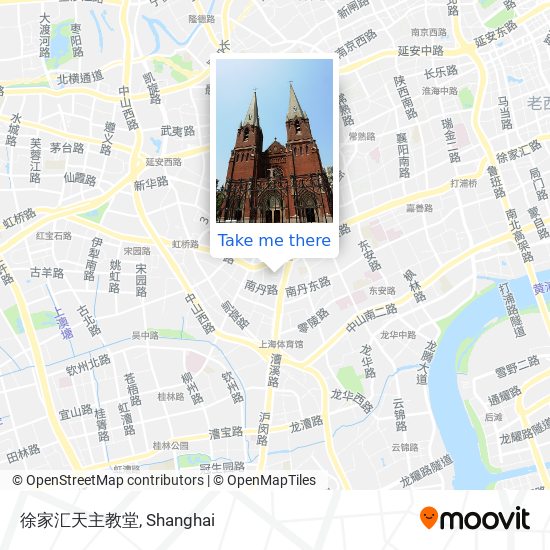 徐家汇天主教堂 map