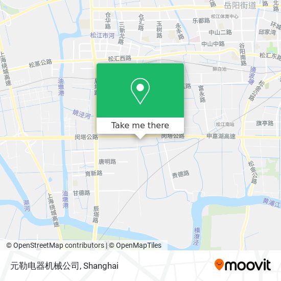 元勒电器机械公司 map