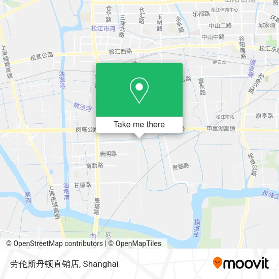劳伦斯丹顿直销店 map