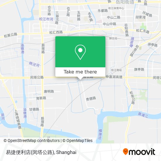 易捷便利店(闵塔公路) map