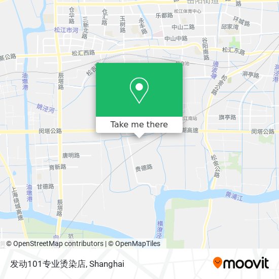 发动101专业烫染店 map