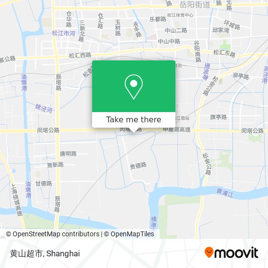 黄山超市 map
