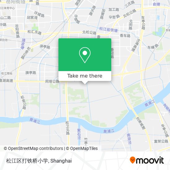 松江区打铁桥小学 map