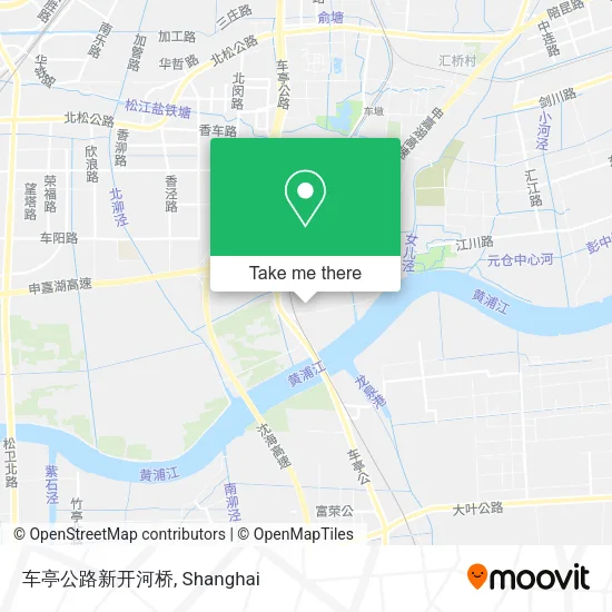 车亭公路新开河桥 map