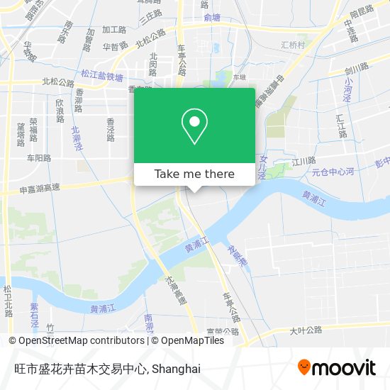 旺市盛花卉苗木交易中心 map
