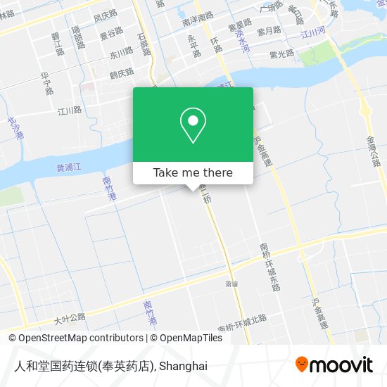 人和堂国药连锁(奉英药店) map