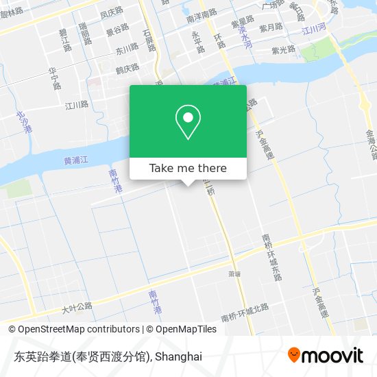 东英跆拳道(奉贤西渡分馆) map