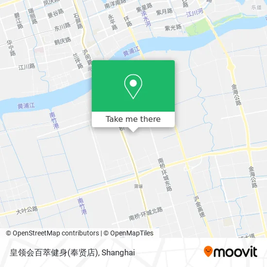皇领会百萃健身(奉贤店) map