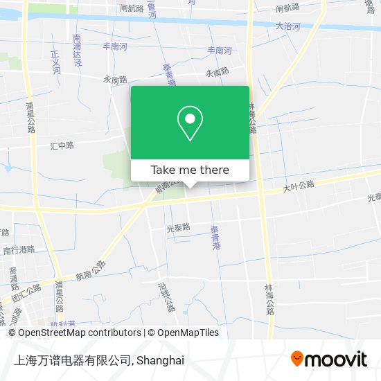 上海万谱电器有限公司 map