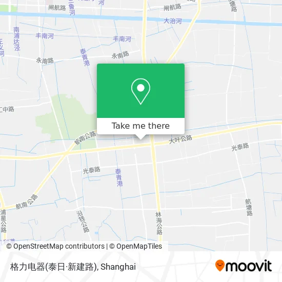 格力电器(泰日·新建路) map