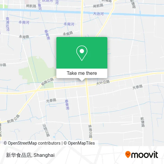 新华食品店 map