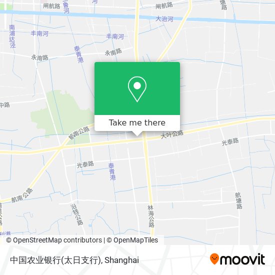 中国农业银行(太日支行) map