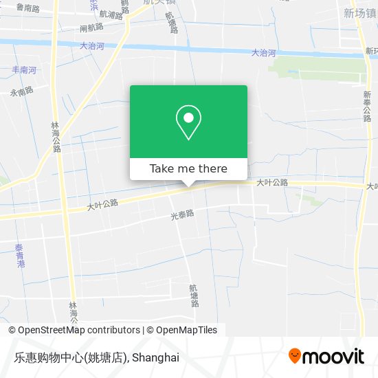 乐惠购物中心(姚塘店) map