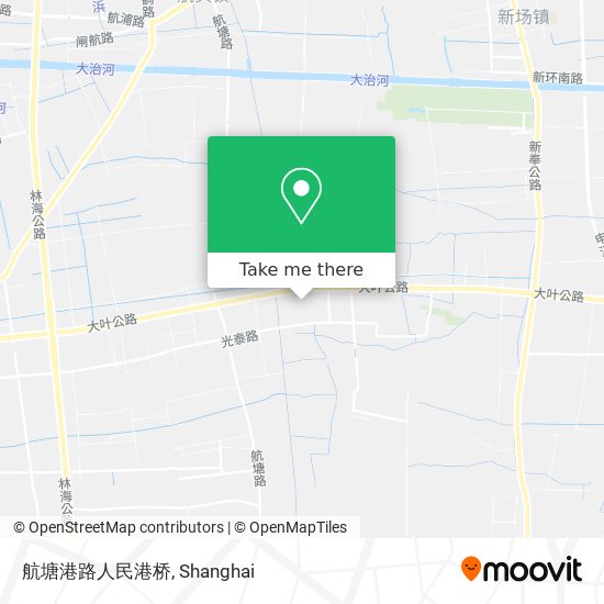 航塘港路人民港桥 map