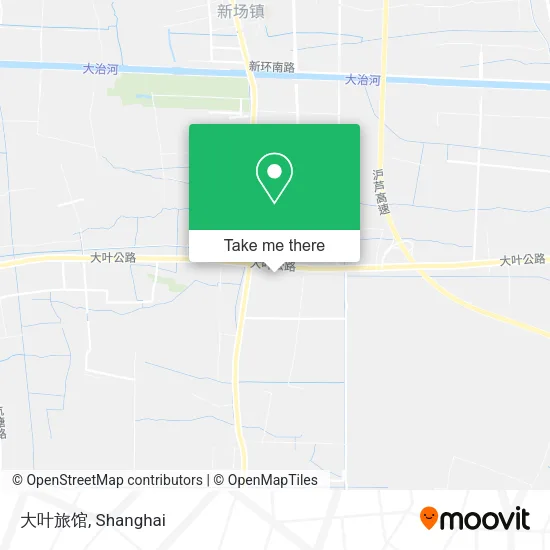 大叶旅馆 map